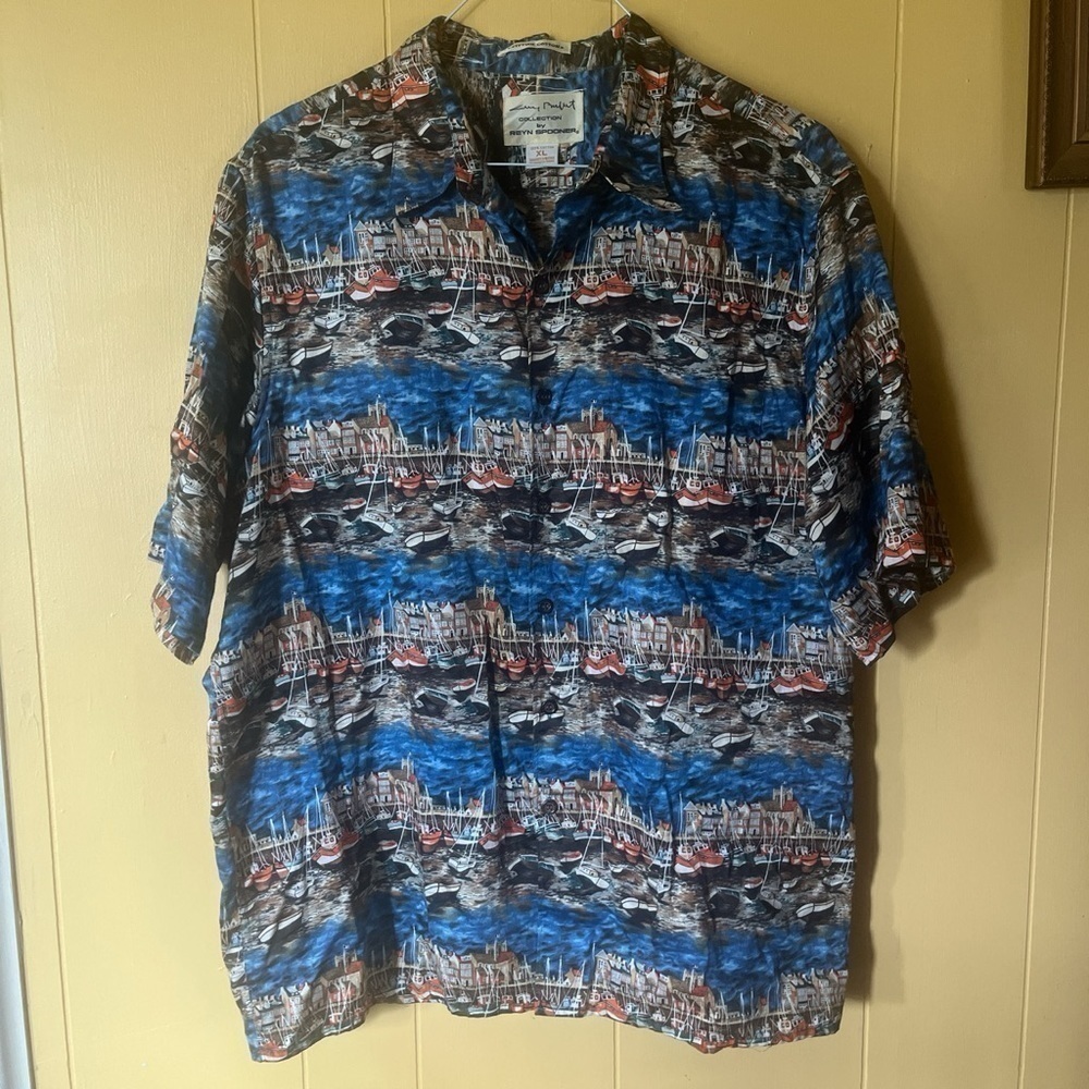 Vintage Reyn Spooner Jimmy Buffet Hawaiian shirt XL
